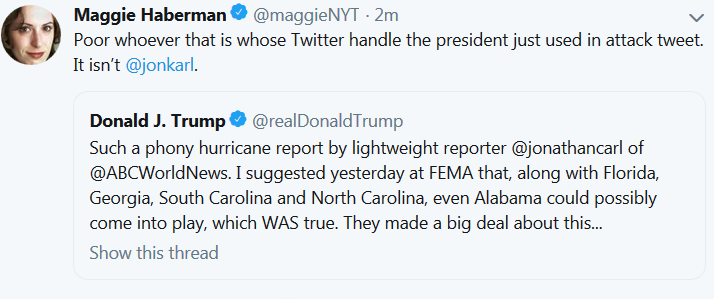 Maggie Haberman Twitter 