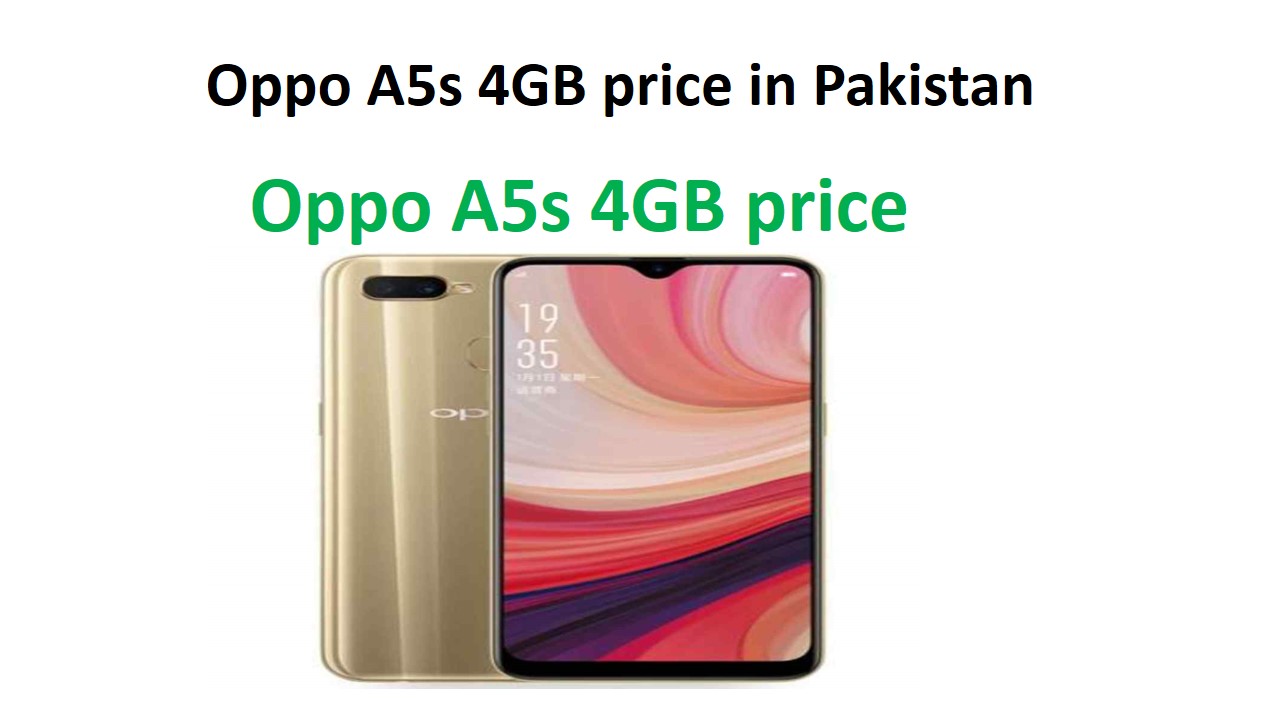 Oppo A5s 4GB price in Pakistan