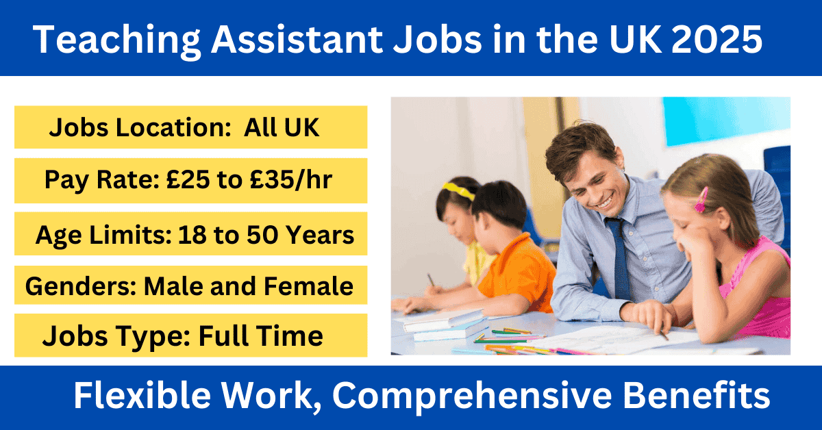 Teaching Assistant Jobs in the UK 2025